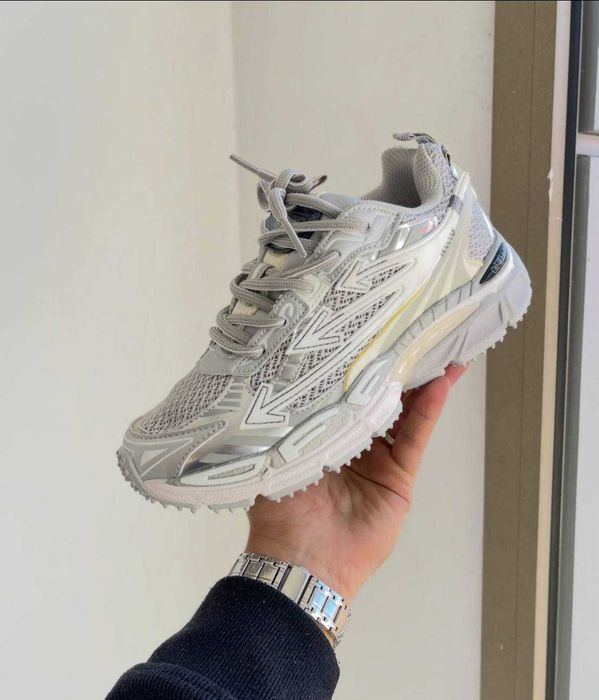 (БЕЗ ПЕРЕДОПЛАТИ) Off-White Be Right Back Grey офф вайт бі райт бек