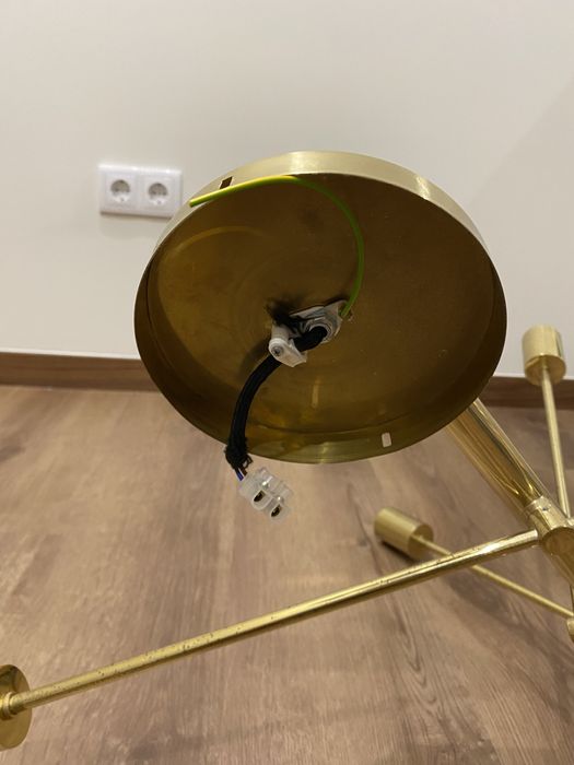 Candeeiro dourado