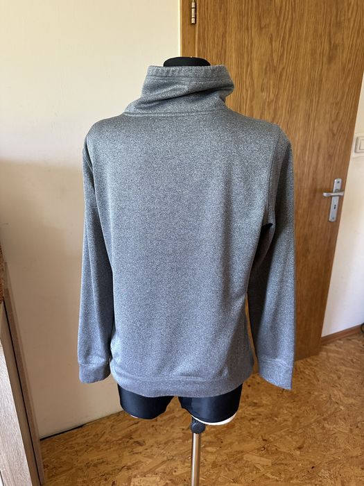Reebok M 38 bluza szara melanż Logo napis speedwick