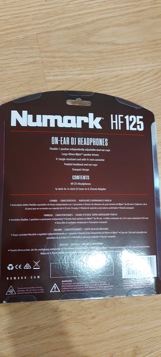 Słuchawki Numark nowe
