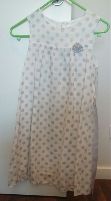 Vestido 1¤ Comunhão/festa - Usado apenas uma vez - Ótimo estado