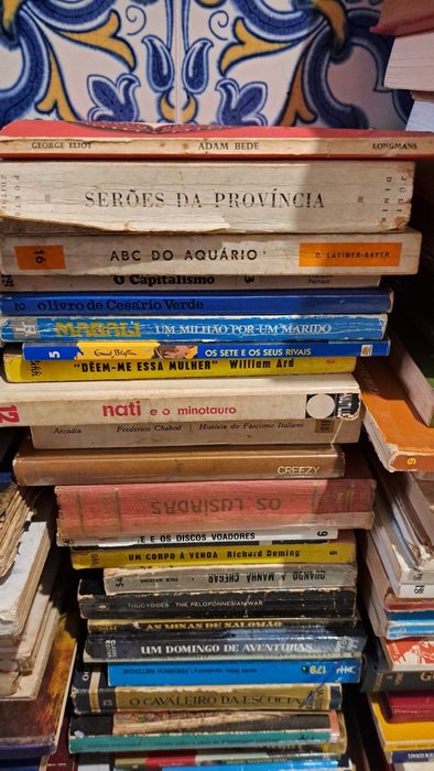 Diversos livros de vários estilos 1 euro cada