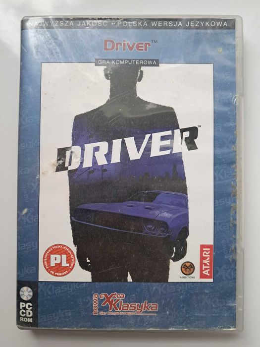 DRIVER gra na PC polska wersja - używana, działa super!