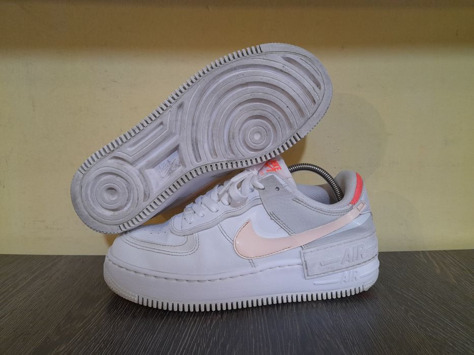 Жіночі шкіряні кросівки Nike Air Force 1 Shadow оригінал