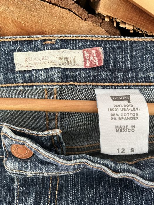 Baggy jeans firmy Levi’s 550