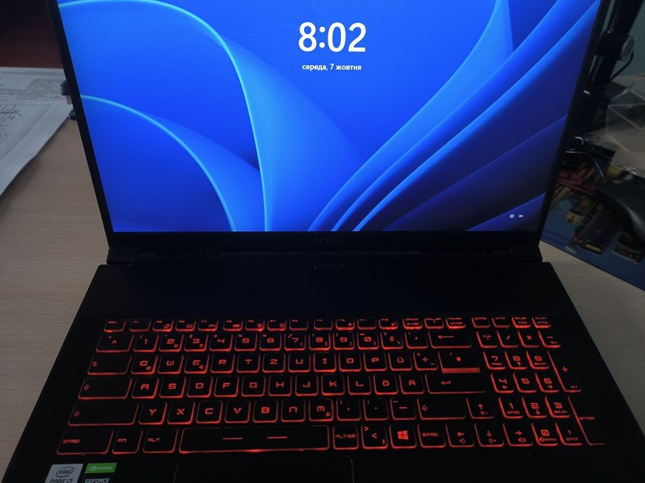 Ноутбук MSI GF75 Thin (intel Core i7/ NVIDIA GTX 1660)