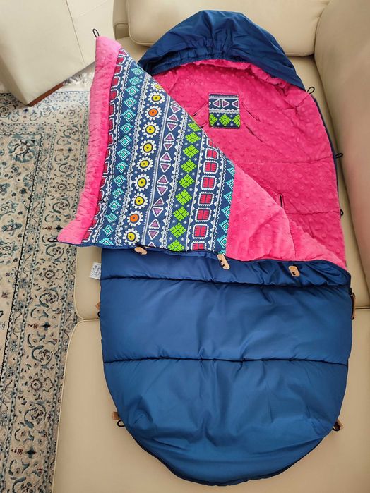 Śpiworek do wózka / na sanki Lela Blanc