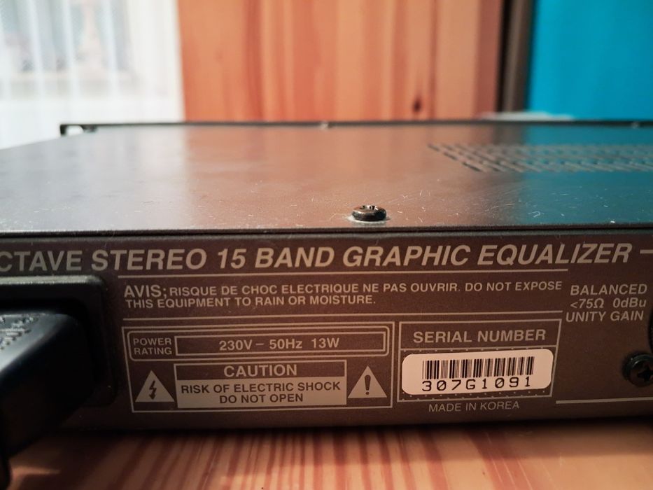 Sprzedam Equalizer Graficzny E30
