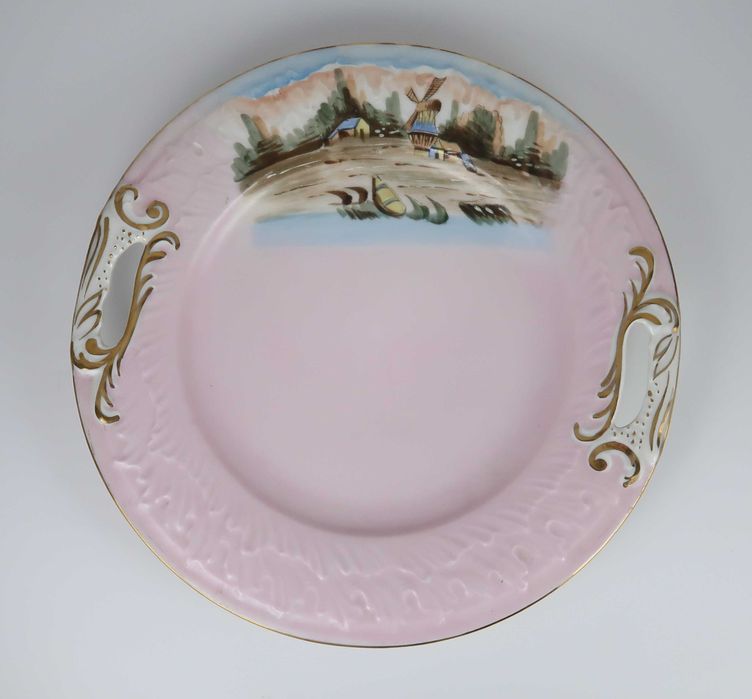 Prato de torradas porcelana Séc. XIX/XX (Grandella)