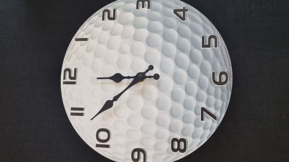 Zegar Golfowy śr 25cm. Nowy.