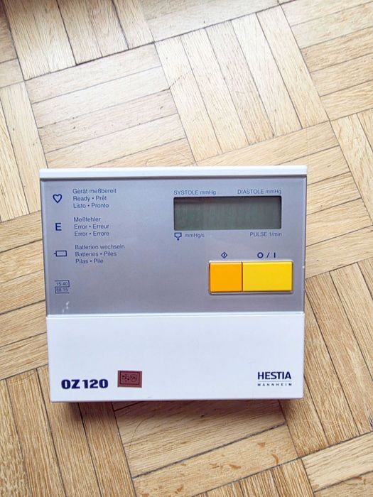 Ciśnieniomierz Hestia Mannheim OZ120 na baterie