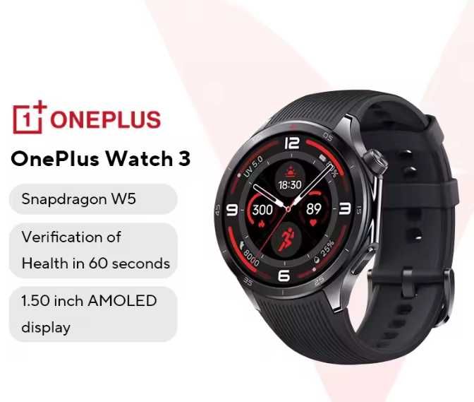 One Plus Watch 3