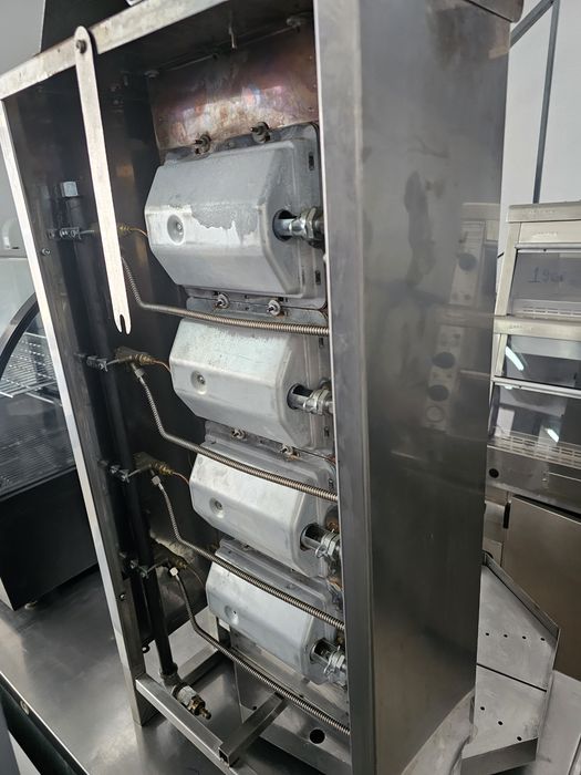 Máquina de kebab usada
