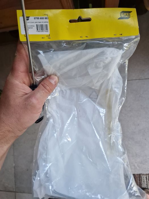 Szyby ochronne do przylbicy esab a 60