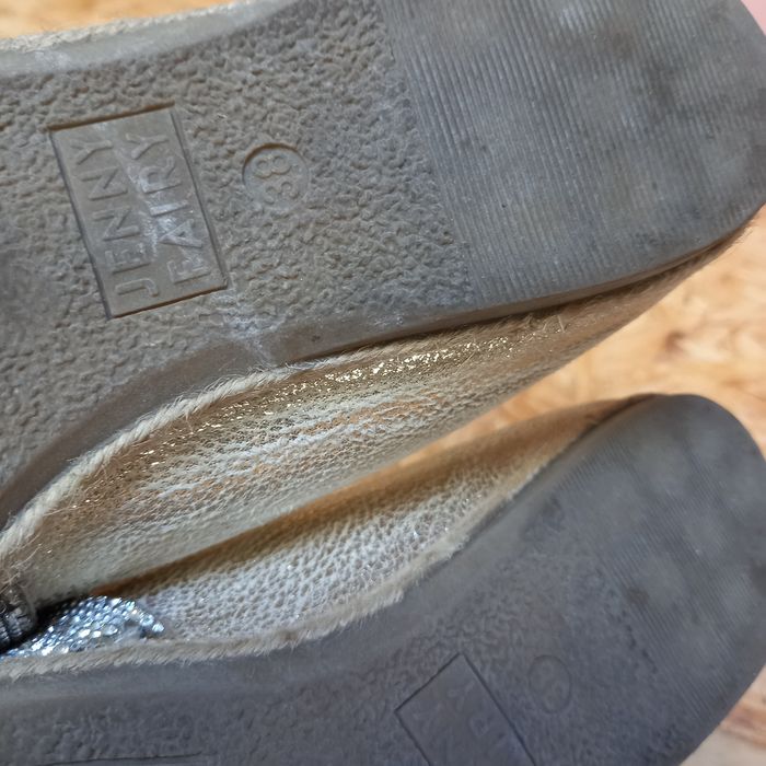 Espadryle 38 złote