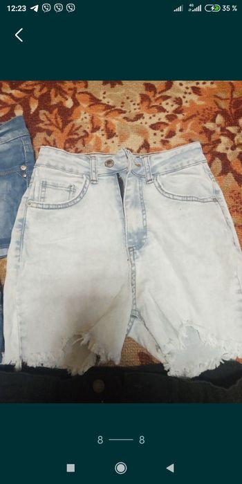 . Шорты джинсовые женские. .