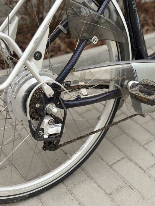 електро велосипед Sparta з Европи ручка газ