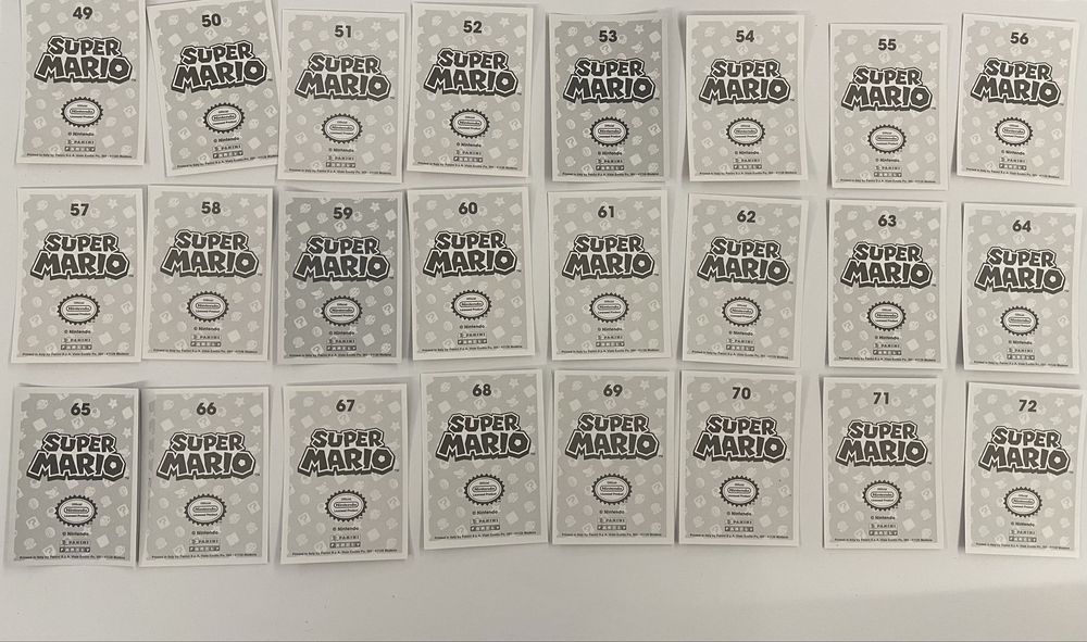 Cromos Super Mario Worten
