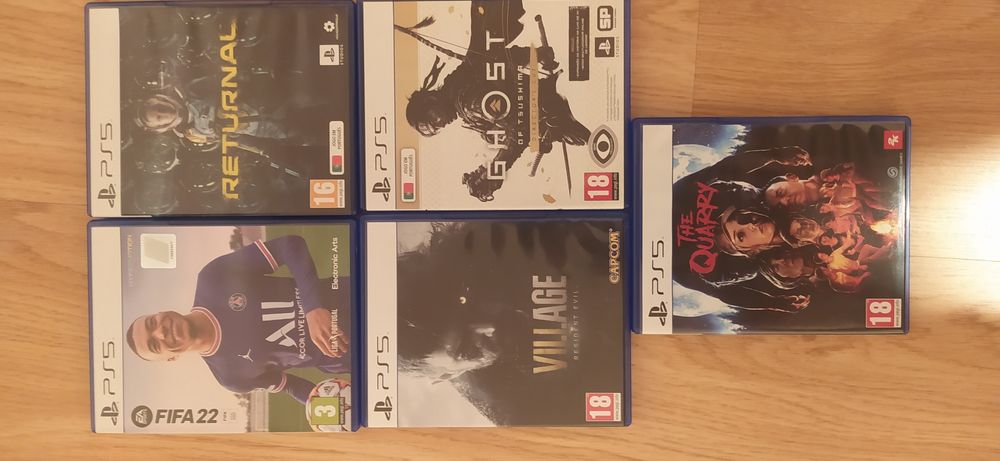 Jogos PlayStation 5 preços variavéis
