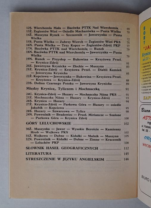 Beskid Sądecki. Pasmo Jaworzyny Krynickiej.