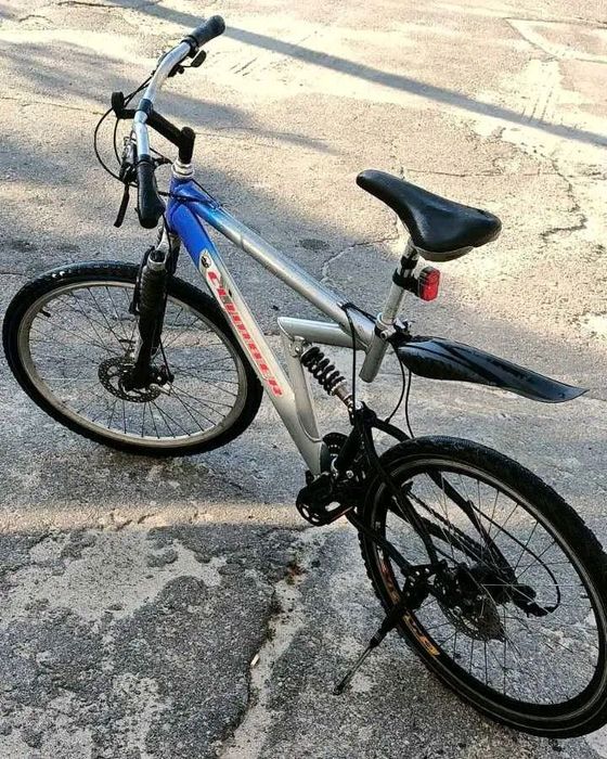 Двопідвісний велосипед