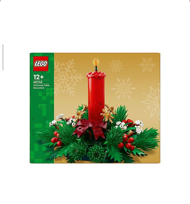 Конструктор LEGO Iconic Декор для різдвяного столу