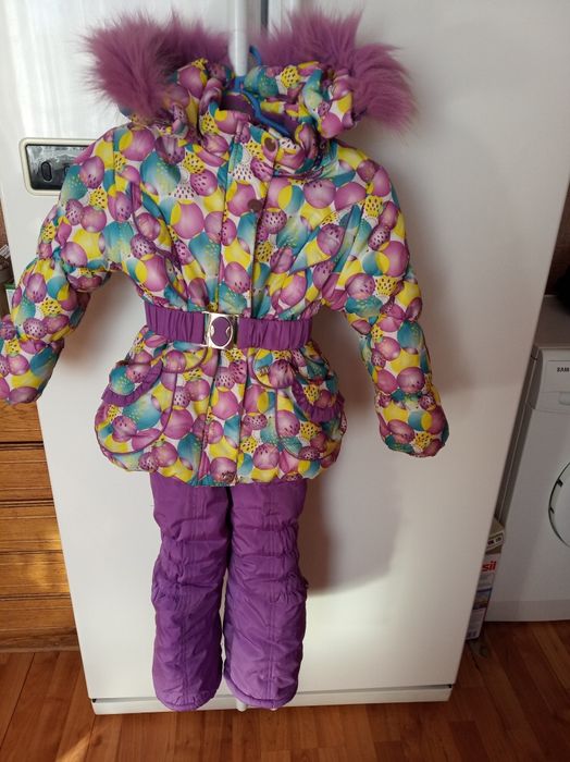 Зимний комплект, полукомбинезон,куртка