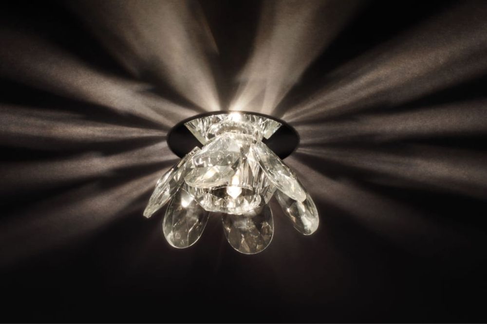 Halogen Szklana sufitowa oprawa ozdobna PATIA Kanlux