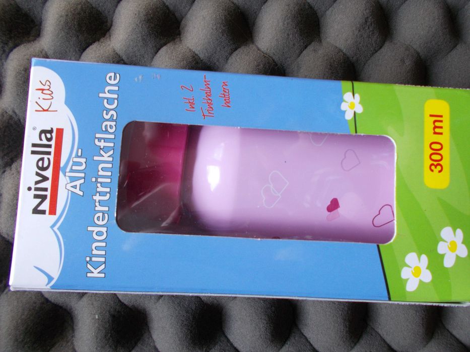 nowa, metalowa butelka do picia dla dzieci 300ml Nivella,