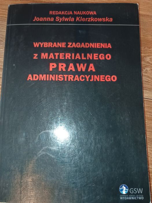 Materialne prawo administracyjne