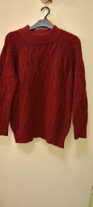 Sweter damski  czerwony