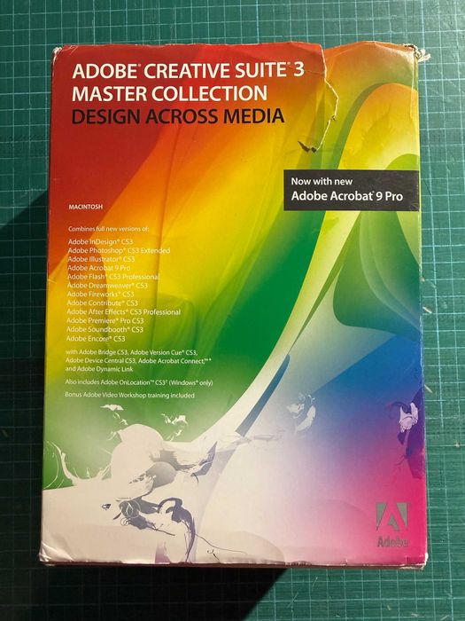 Oprogramowanie ADOBE CS3 na MacOS