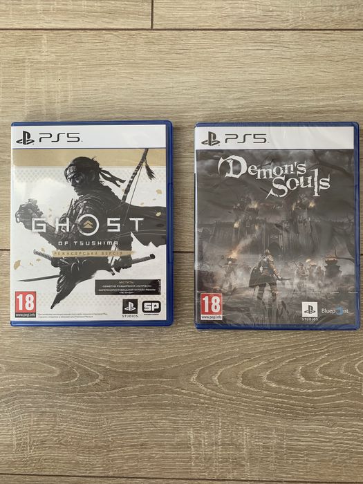 PS5 Blu-Ray + 2 геймпади + Ігри Стан ідеал