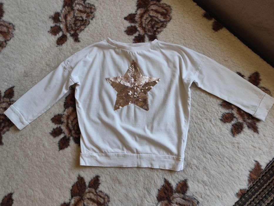 Bluzka oversize dziewczęca