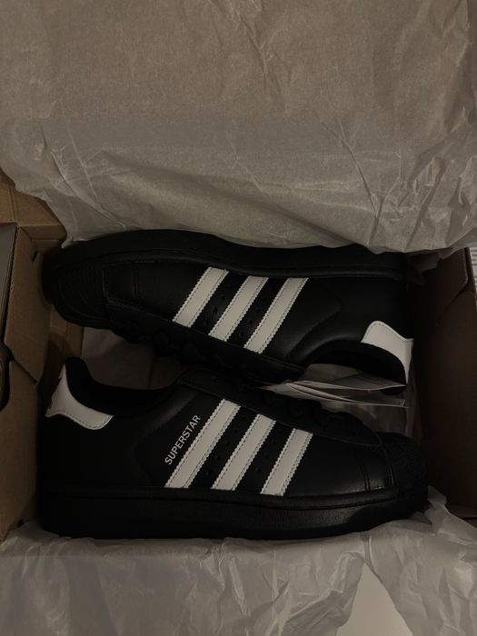Czarne superstary Adidas superstar II 37 37 1/3