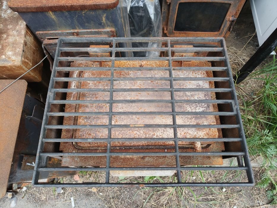 Solidna kratka żeliwna/ruszt do grilla
