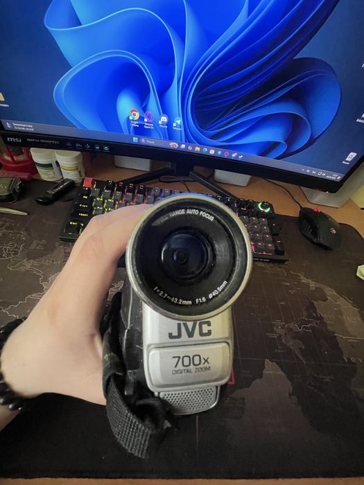 Jvc  gr fx 16e камера