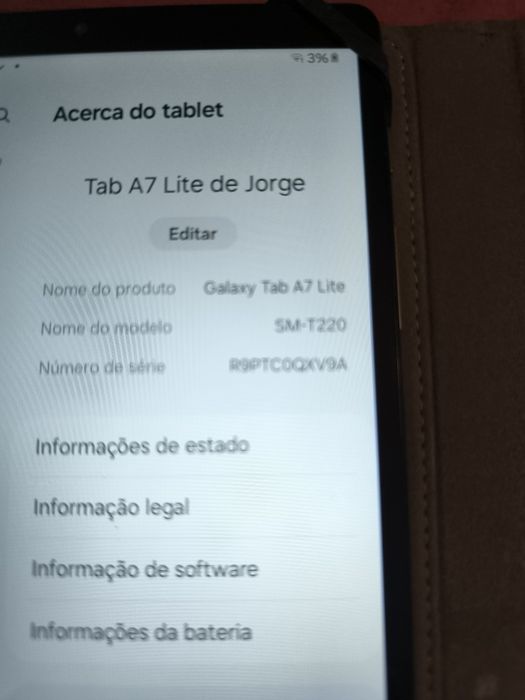 Tablet Samsung como novo
