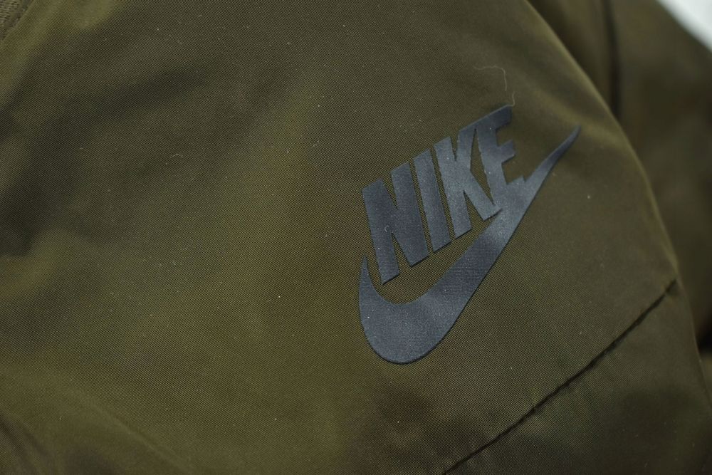 Nike Kurtka Damska Bomberka Khaki Z Logo / S
