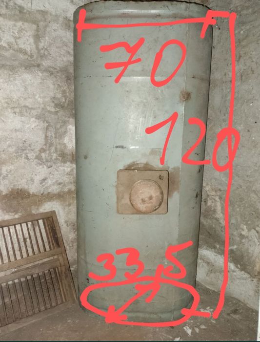 Бак нержавійка 120 л СРСР
