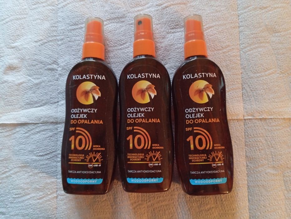 Kolastyna Odżywczy olejek do opalania spf 20 150 ml 5 szt.