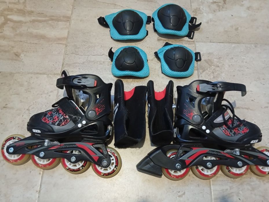 Роликові ковзани Bladerunner Phaser XR Combo 28-32 пуліуретанові колес