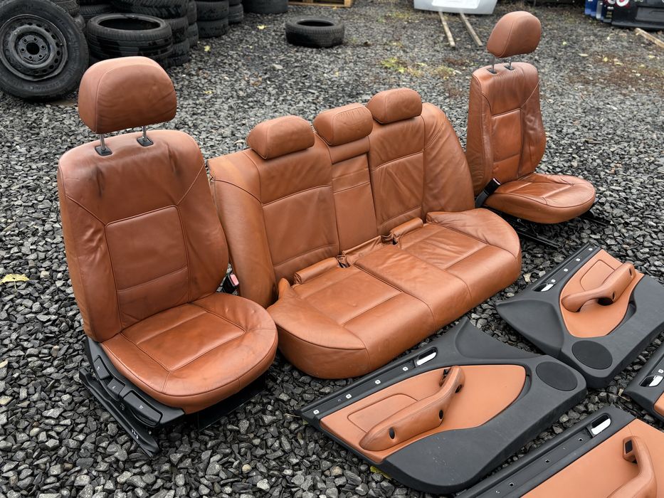 Салон БМВ Е46 Седан BMW Комплект Салону Сідан Сидіння Шкіра