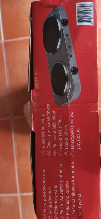 Placa eléctrica 2 bicos