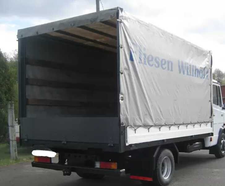 Кузов бортовий тентований . Mercedes-Benz Rex Vario