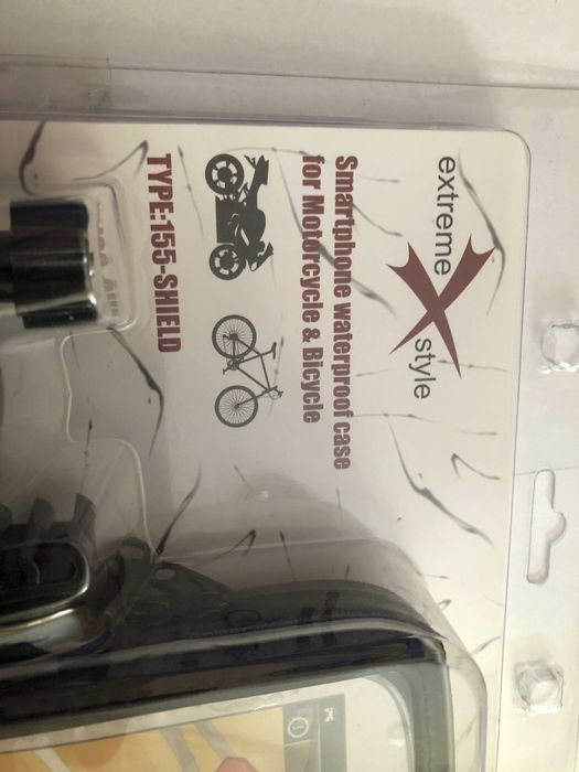 Uchwyt do telefonu, gps - motocykl, rower - EXTREME STYLE 155-SHIELD