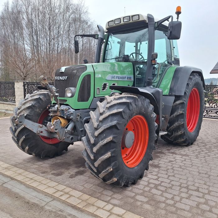 Fendt 818 Vario TMS  Pneumatyka 312 claas john deere