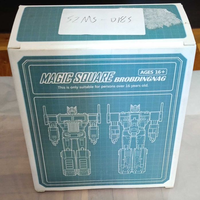 Transformers Optimus Prime - Magic Square MS-B18S LightofJustice Sleep