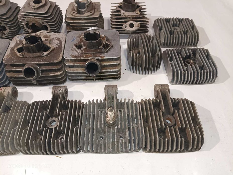 Cylindry - głowice - silnik - Motorynka, Romet Ogar, Komar, Jawa 50