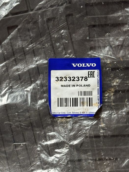 Dywaniki gumowe Volvo XC60 II gen 18-26 komplet org ASO